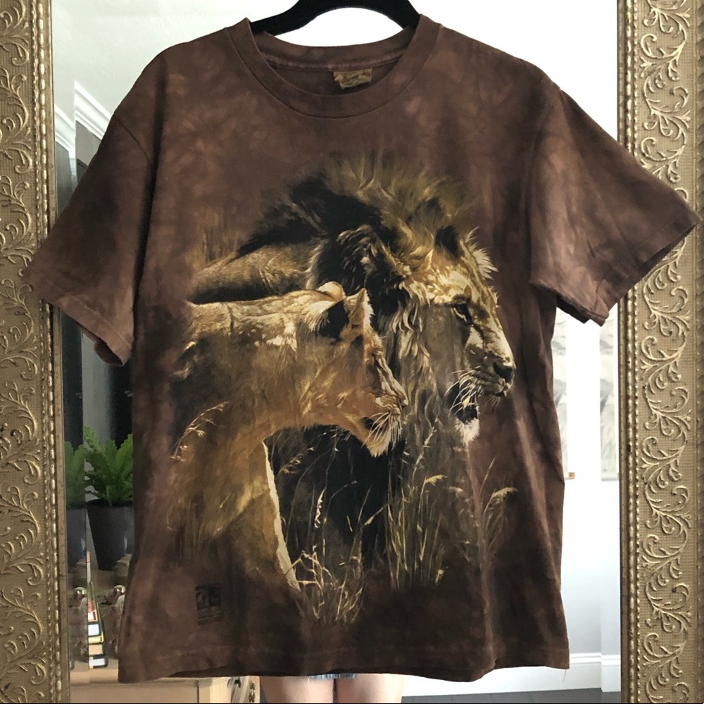 Vintage The Moutain Lion Family Tie Dye T-shirt